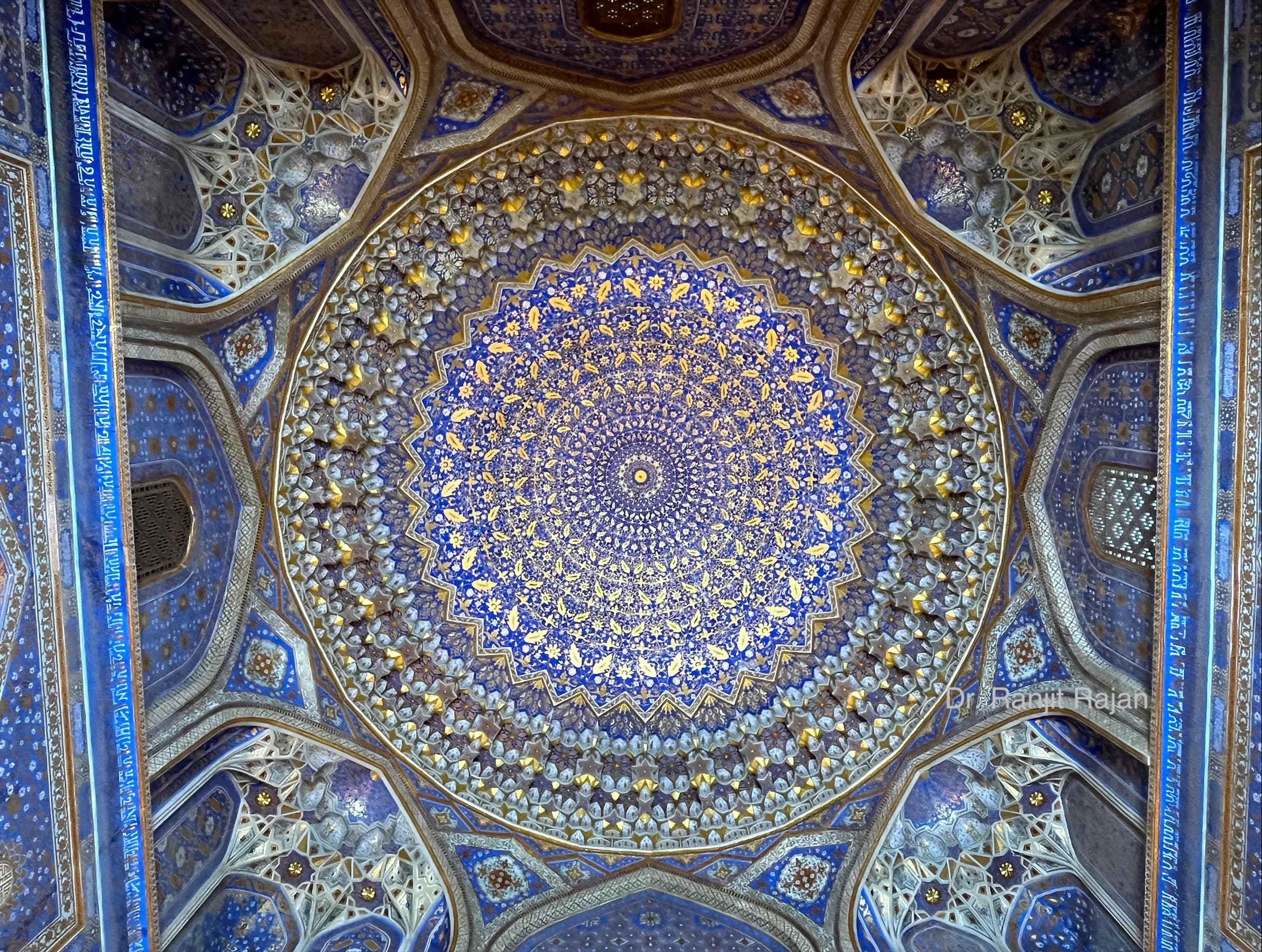 The Golden Dome of Tillya-Kori: How Gilding Creates a Gold Illusion