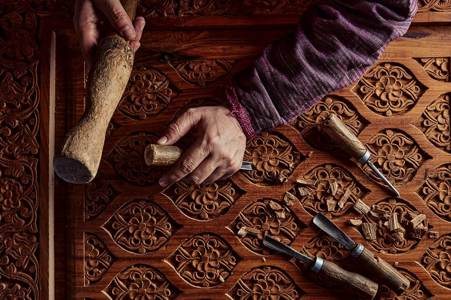 Carved Wood Motifs of Uzbekistan: Sacred Symbols and Royal Craftsmanship