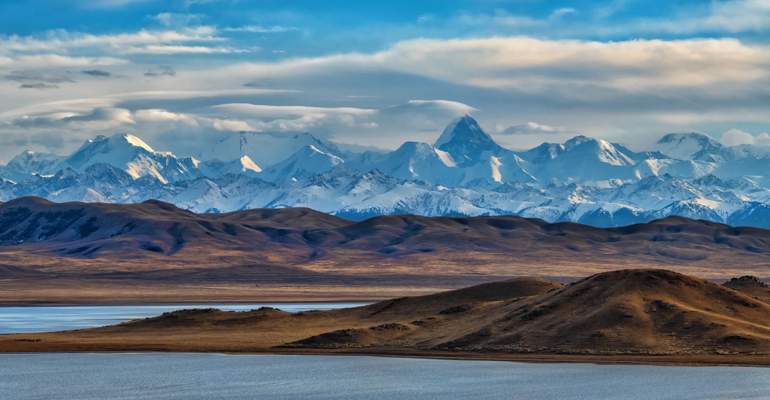 The Golden Cradle of Khan Tengri: The Sacred Guardian Peak of the Tian Shan