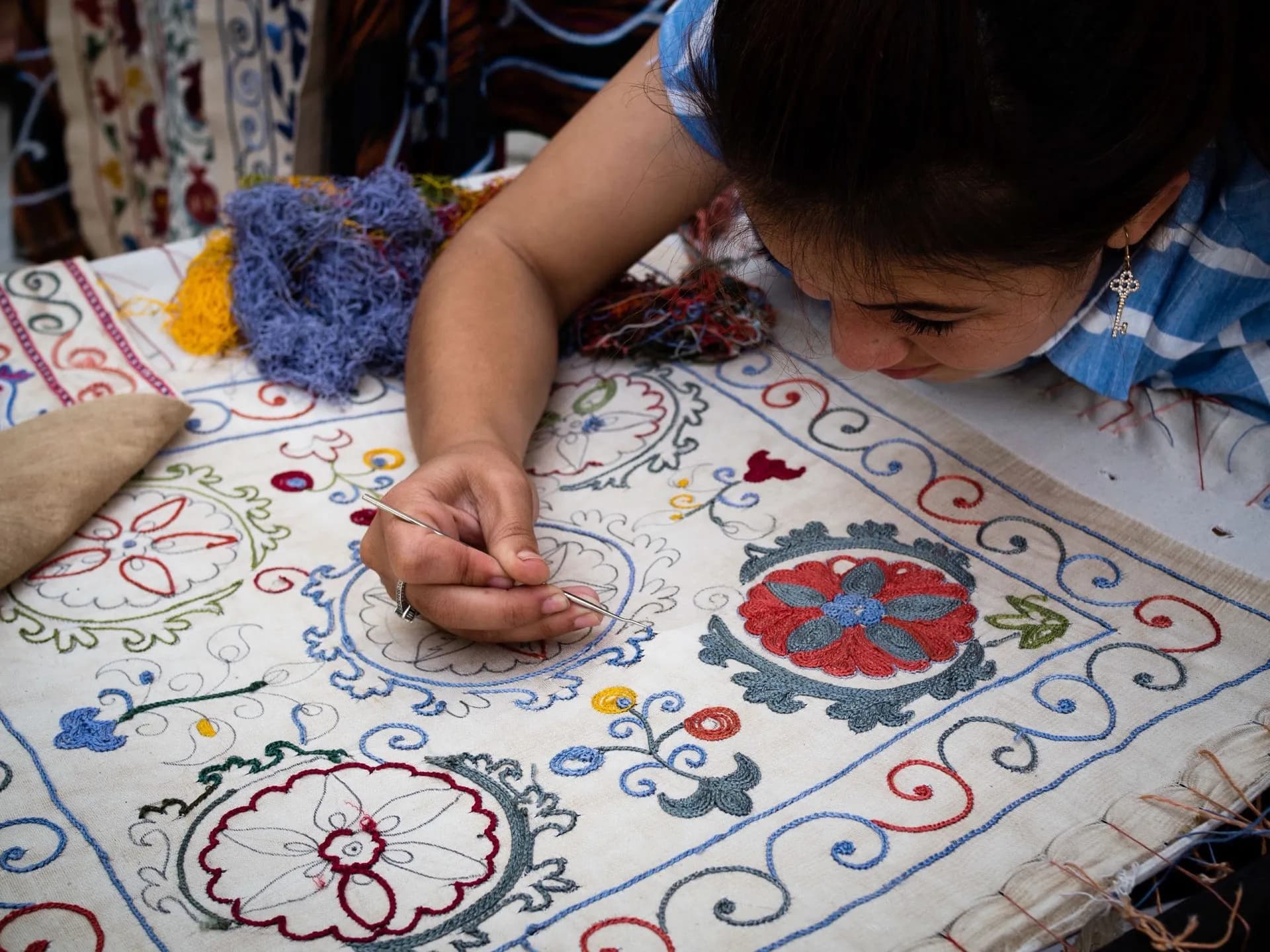 Suzani Embroidery: Reading the Stories in Uzbekistan’s Stitched Patterns