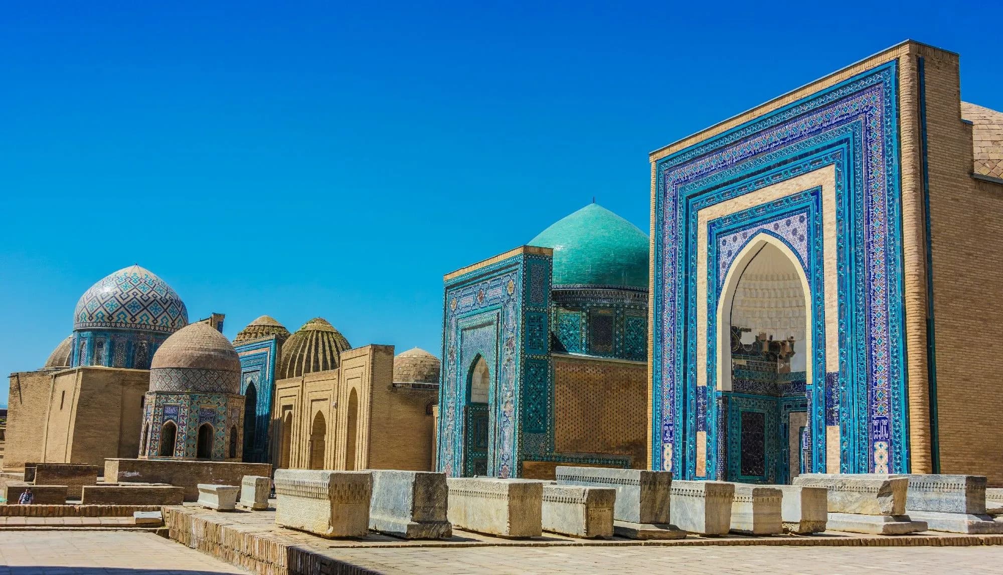 The Lost Domes of Shah-i-Zinda: Turquoise Glaze Across Five Centuries