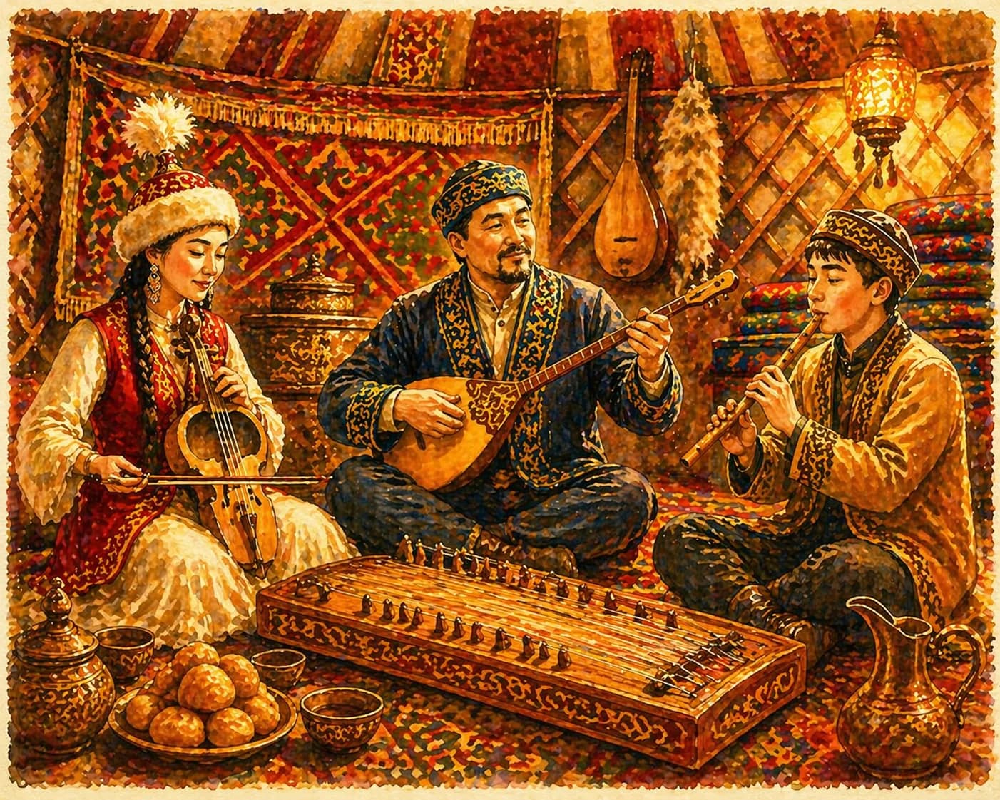 Folk Music and Instruments: The Dutar, Doira and Living Sound of Uzbekistan