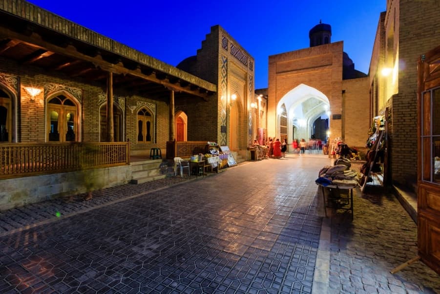 Better Travel Photos: Bukhara Madrasa Photo Composition Guide