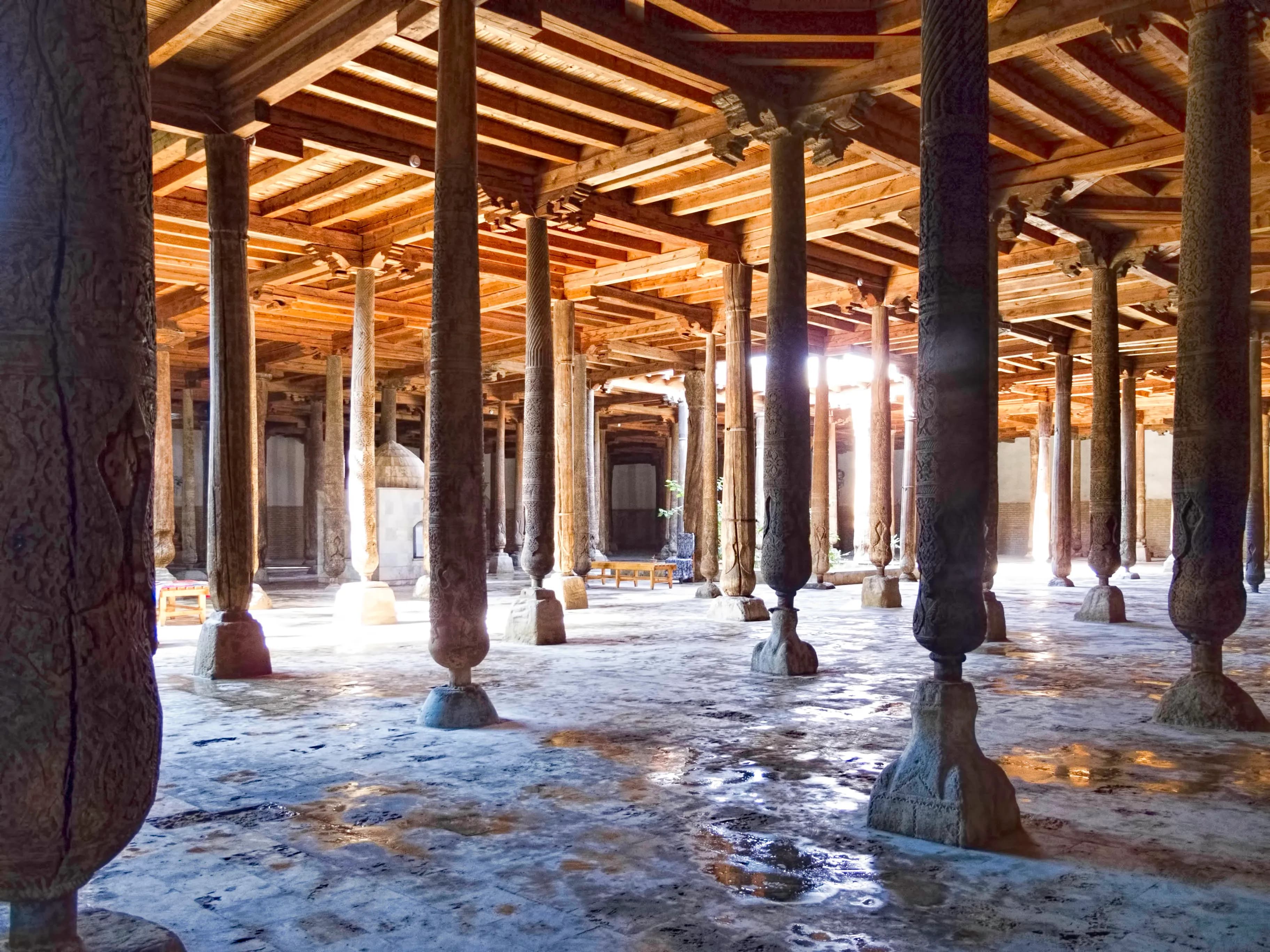 The Wooden Pillars of Juma Mosque: Khiva’s Living Woodcarving Archive